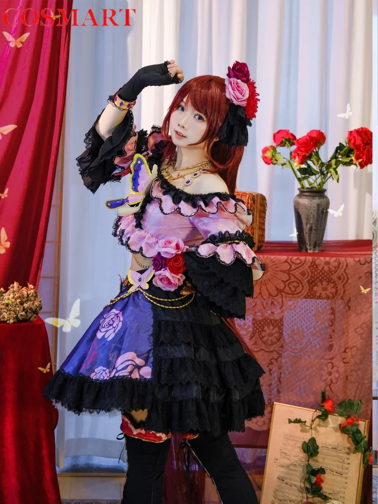 Козарт айксу! Серия Shibuki Ran розы комплект косплей костюм игры искусственная