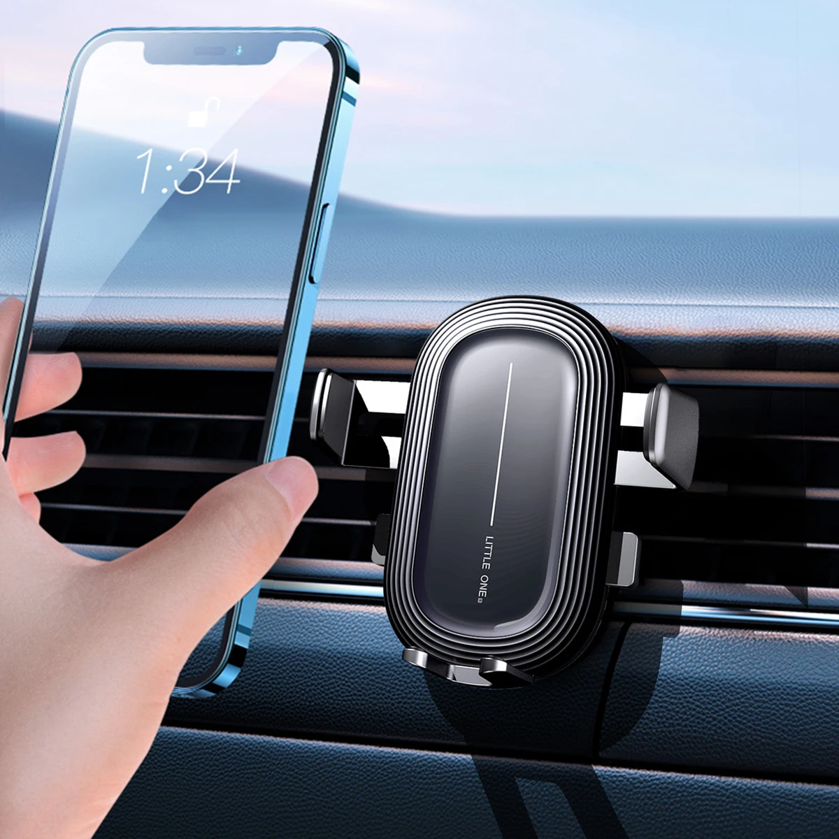 

Car Cell Phone Holder Mount Universal Car Vent Cellphone Holder Hands Free Gravity Cell Phone Stand for 4-7" Smartphone Stable
