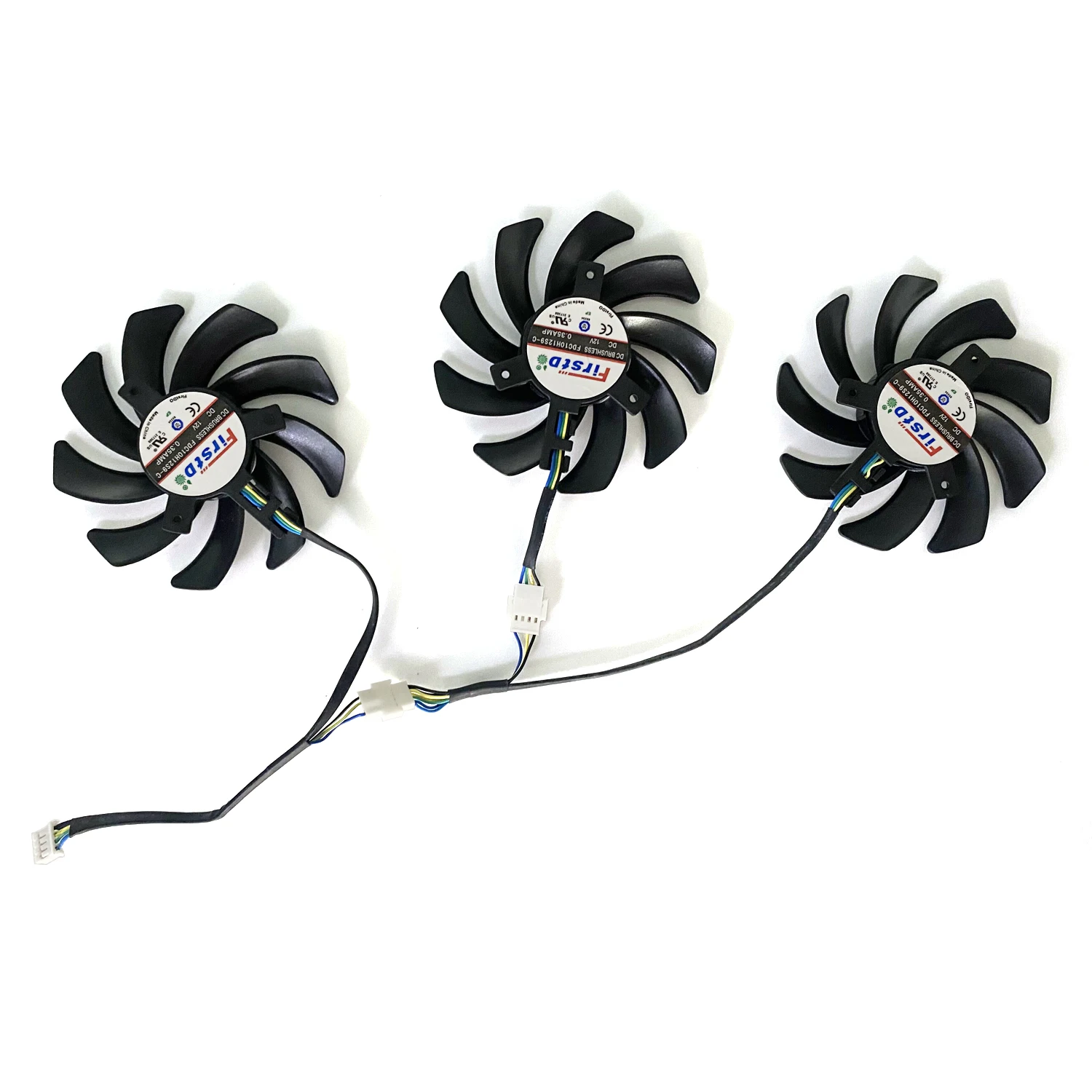 Охлаждающий вентилятор 85 мм 4PIN FDC10H12S9-C R9 390X GPU для Sapphire Radeon Nitro 280X 290 290X 390 Tri-X