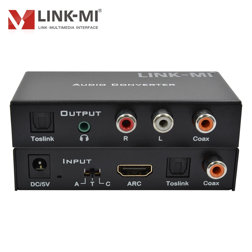 Цифровой аналоговый аудиоконвертер с поддержкой цифровых аудиовходов HDMI