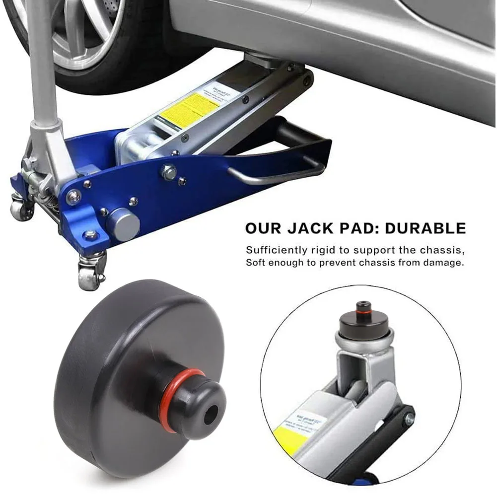 

4 PCS Rubber Lifting Jack Pad For Tesla Model 3 Model S Model X Model Y Car Accessories Jack Pad Adapters Tool
