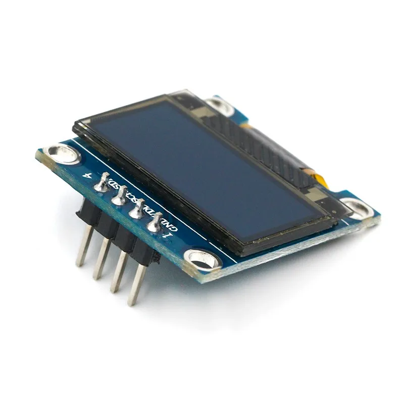 Последовательный белый модуль дисплея oled IIC 128X64 I2C SSD1306 0 96 плата с ЖК-экраном GND VDD