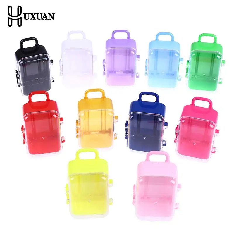 Mini Trunk Suitcase Luggage Shape Sweet Box Kids Gifts Box Package Box For Baby Shower Wedding Birthday Party
