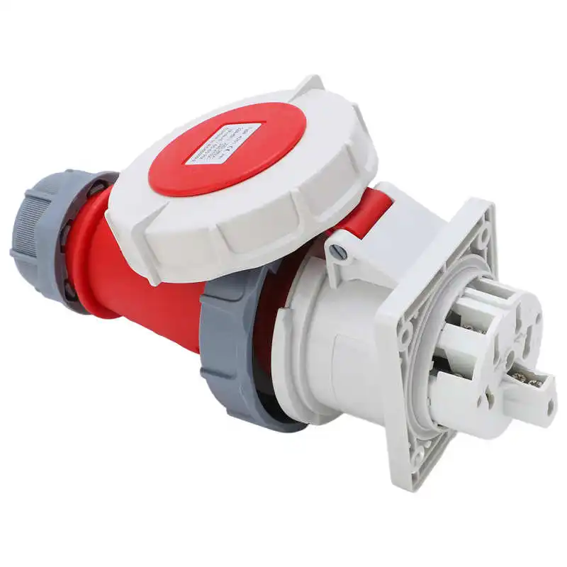 

Industrial Plug Socket Female Male Plug Socket 32A 240‑415V for Industry Agriculture Electric Power