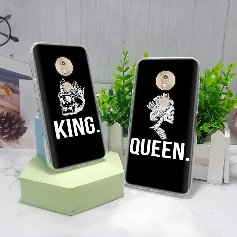 King Queen парные влюбленные прозрачные мягкие фотообои для VIVO Y01 Y02 Y02S Y16 Y22S Y35 X80 V25 V25E