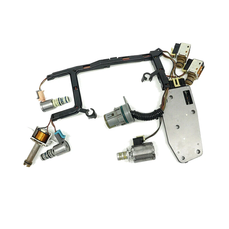 

4L60E 4L65E Transmission Solenoid Kit With Harness EPC Shift TCC 3-2 PWM 7Pc Set For GM 2003-2006 Chevrolet GMC Saab 9-7