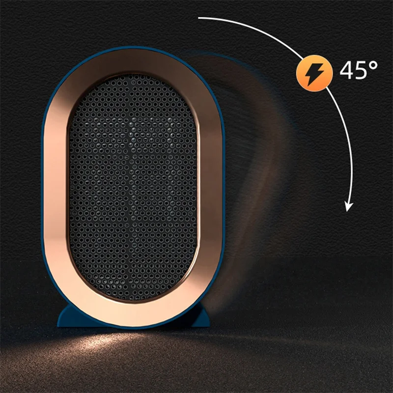 Электрический обогреватель вентилятор для спальни офиса PTC керамический