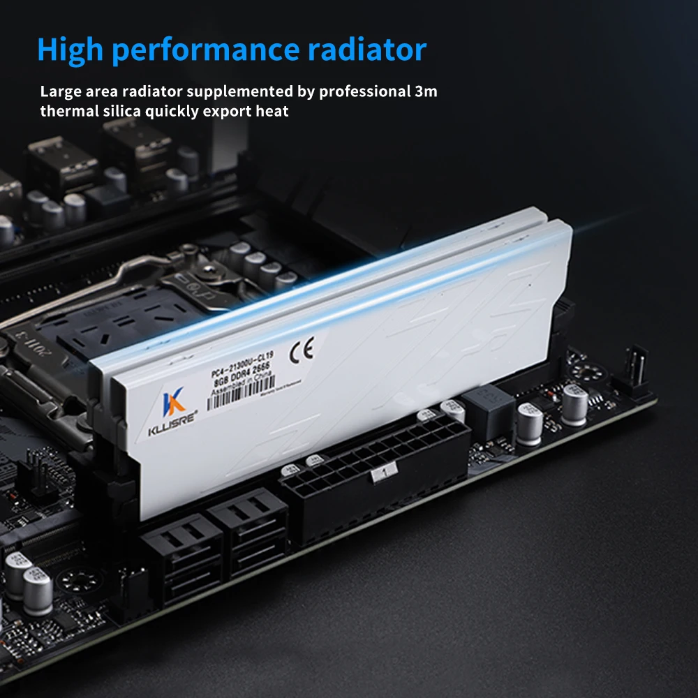 Kllisre DDR4 4 ГБ 8 16 ОЗУ 2400 2666 3200 память Настольный Dimm с радиатором | Компьютеры и офис