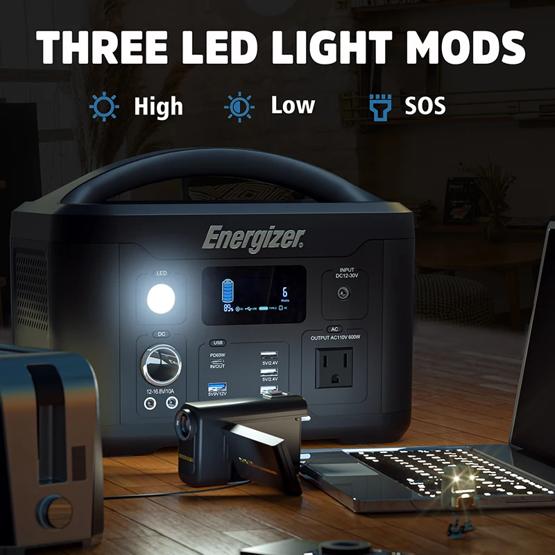 Мощный WIN PPS700 солнечный генератор 626Wh/600W энергетическая портативная