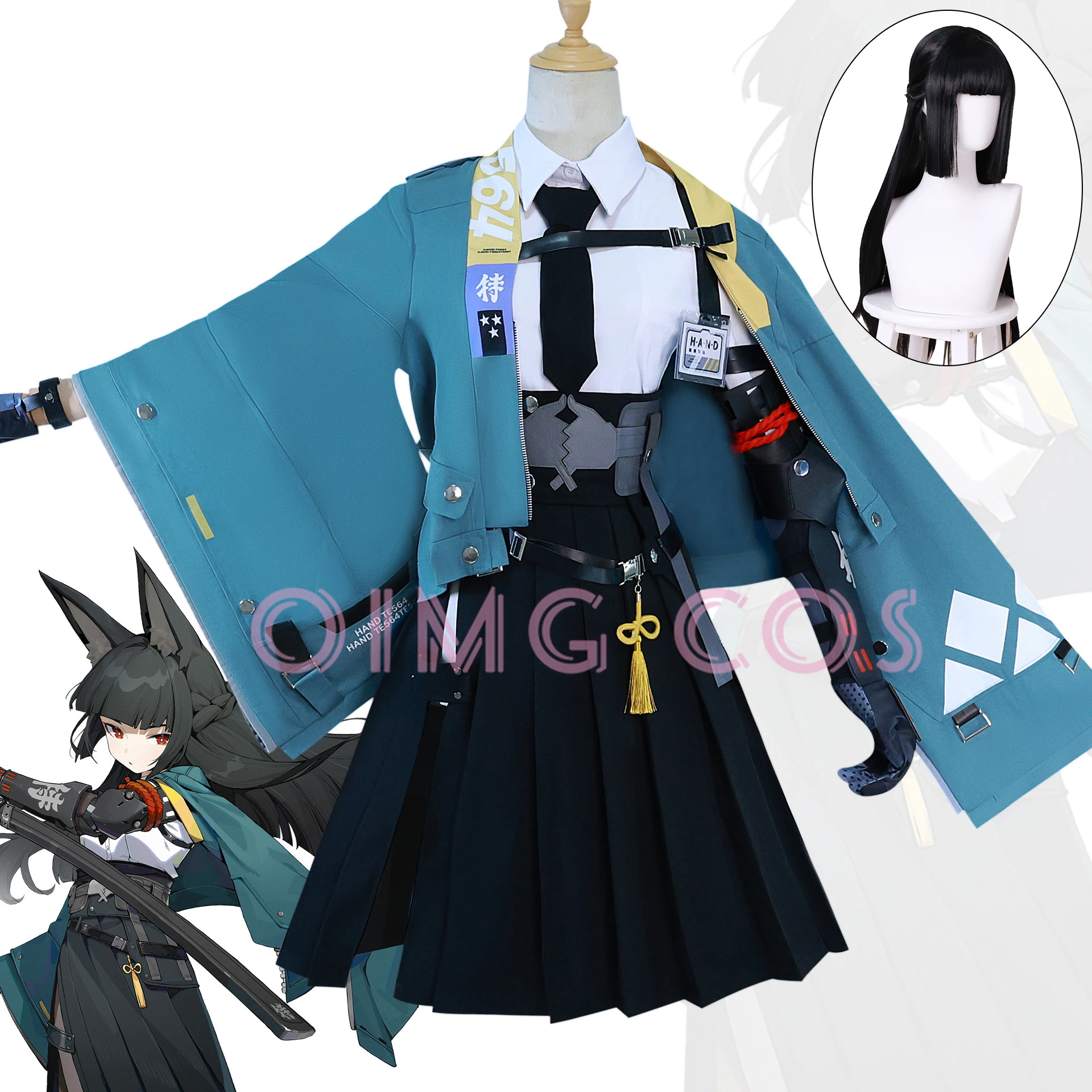 Костюм для косплея Zenless Zone Zero Hoshimi Miyabi Карнавальная униформа взрослых костюмы на