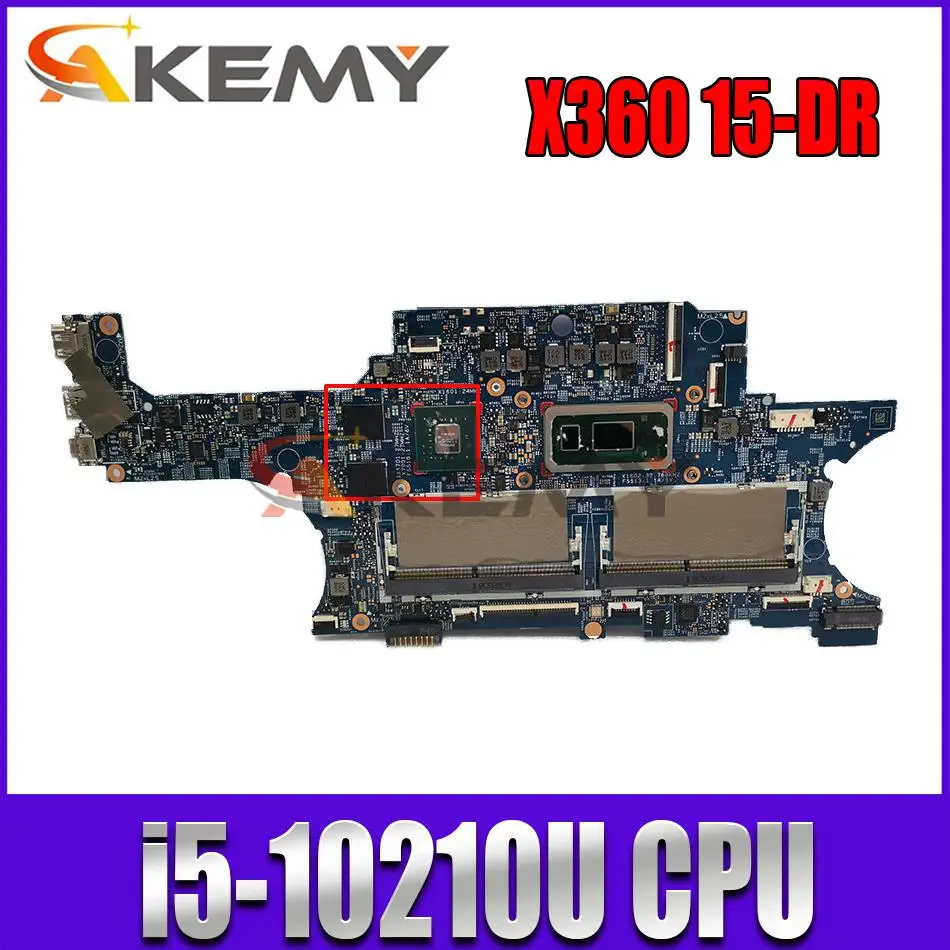 

18748-1 L63885-601 For HP ENVY X360 15-DR 15T-DR laptop motherboard L63885-001 448.0GB13.0011 with i5-10210U CPU MX250-4G