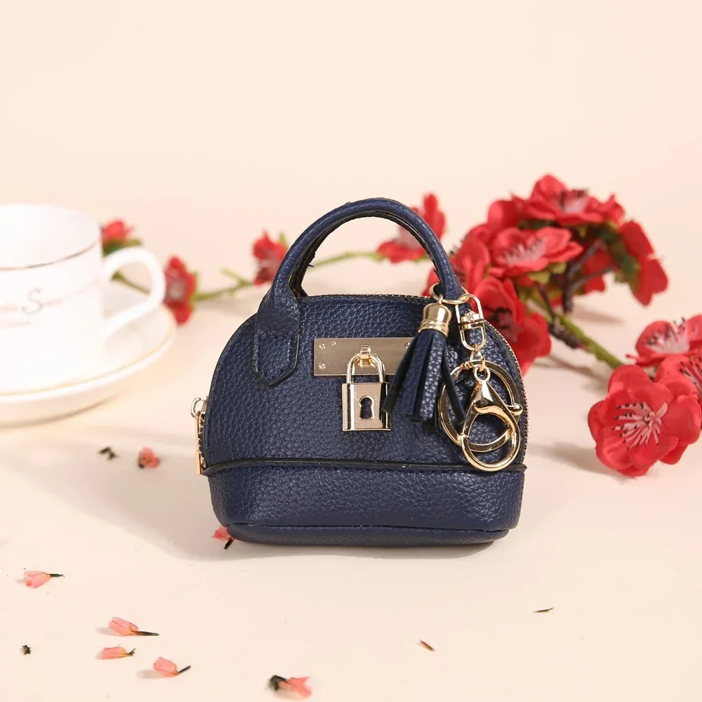 Простой и милый мини-брелок-кошелек с помадой женская сумка подвесной брелок