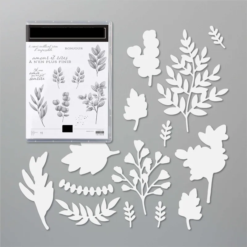 

Leaves Metal Cutting Dies and Stamps Stencils For DIY Scrapbooking Photo Album Decor Die Cut Embossing Paper Card Making