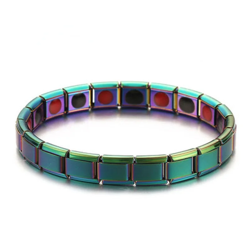 

New Arrival Multicolor Weight Loss Energy Magnets Jewelry Slimming Bangle Bracelets Magnetic Therapy Bracelet
