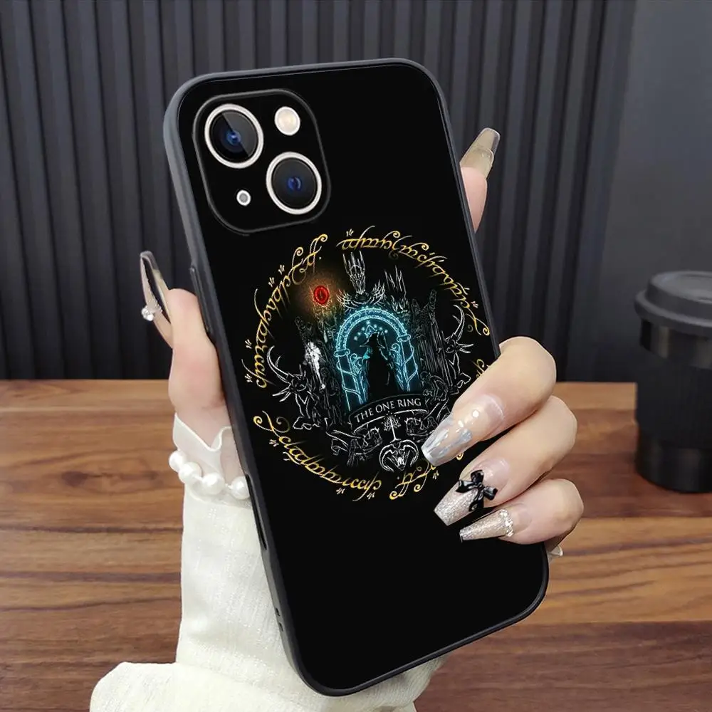 Чехол для телефона Lord R-rings Rohir-rim Classic Movie для iPhone 17, 16, 15, 14, 13, 12 Plus, Mini, Pro, Max, мягкий, черный, противоударный (art.: 3920db42ea343) - 3920db42ea343
