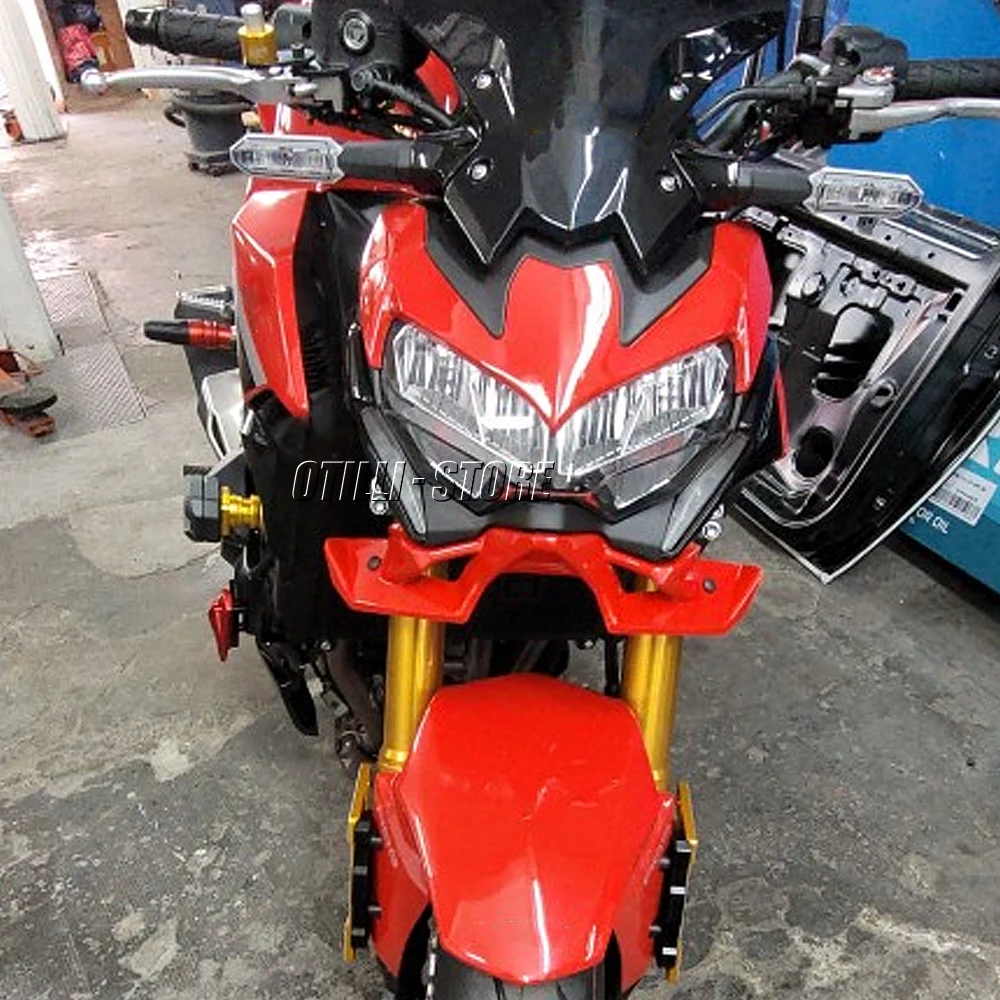 Новинка для Kawasaki Z900 Z 900 2020 2021 2022 2023 мотоциклетный безымянный передний спойлер Winglet