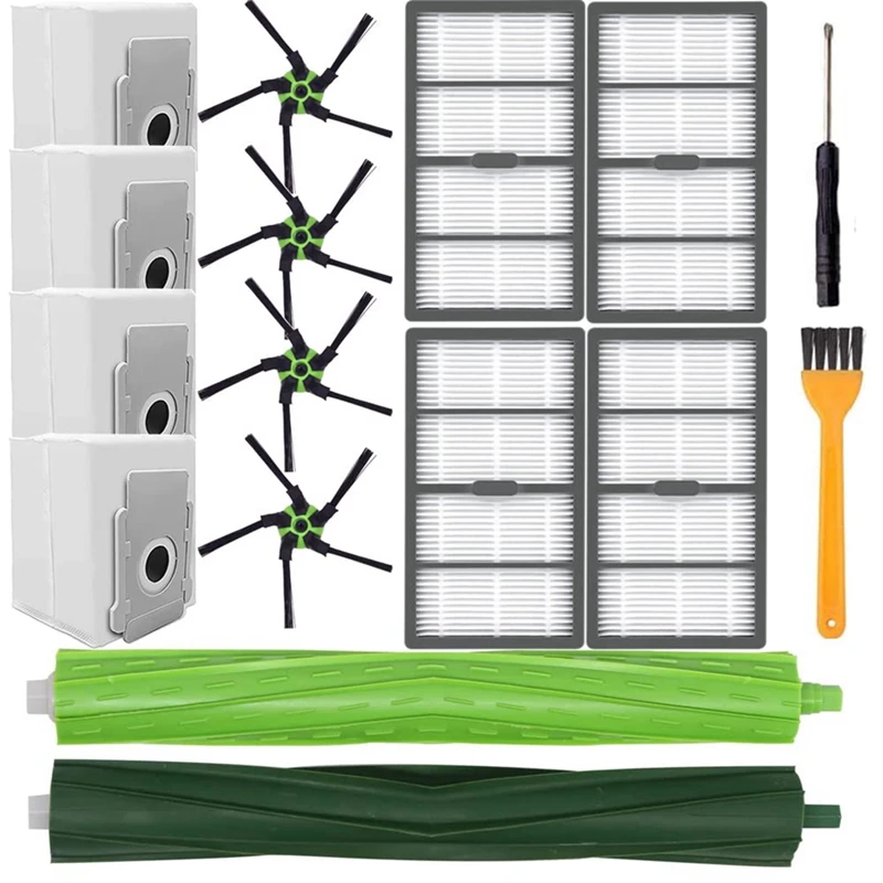 

Запчасти для пылесоса Irobot Roomba S9, основная и боковая щетки, фильтр НЕРА, сменные детали