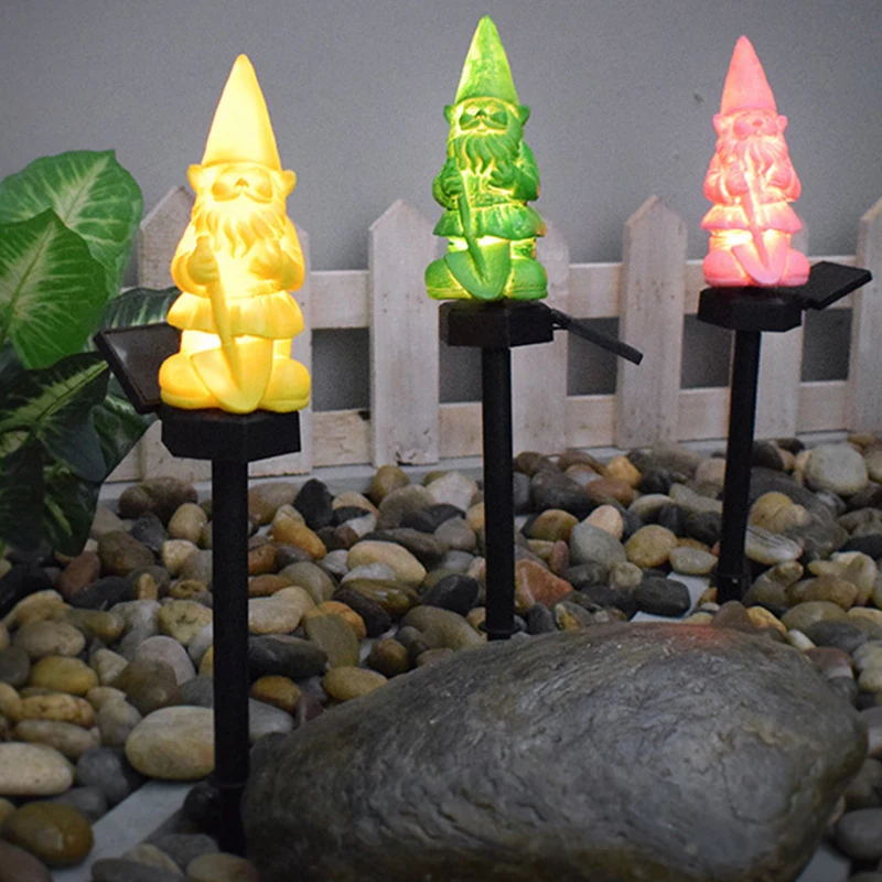 

Рождественский Санта-Клаус, водонепроницаемый светодиодный светильник, Рождественский светильник на солнечной батарее, уличные рождестве...