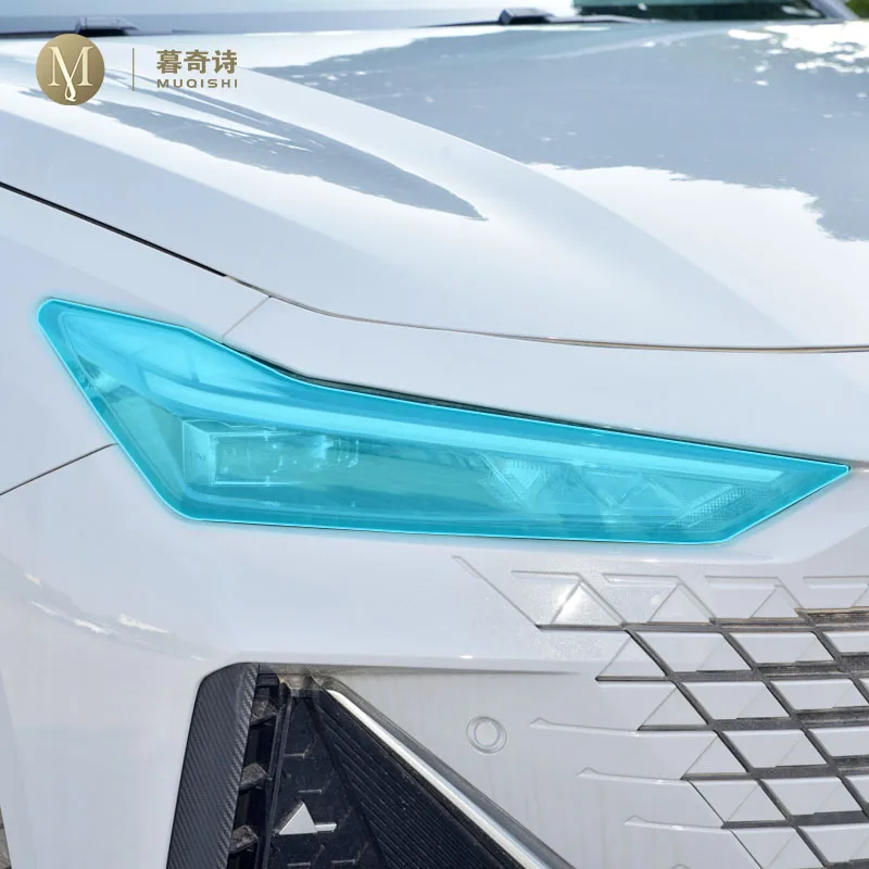 

Для Changan UNI-V 2022-2023 автомобильное Внешнее украшение PPF Защитная пленка для фары ТПУ Прозрачная пленка для защиты от царапин
