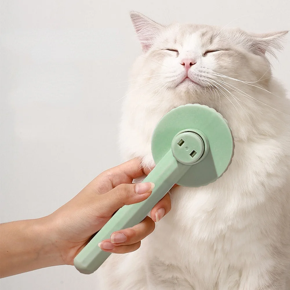 

Pet Hair Removal Comb Cat Brush Self Cleaning Slicker Brush for Cats Dogs Hair Remover Scraper Pet Grooming Tool Cat Accessories