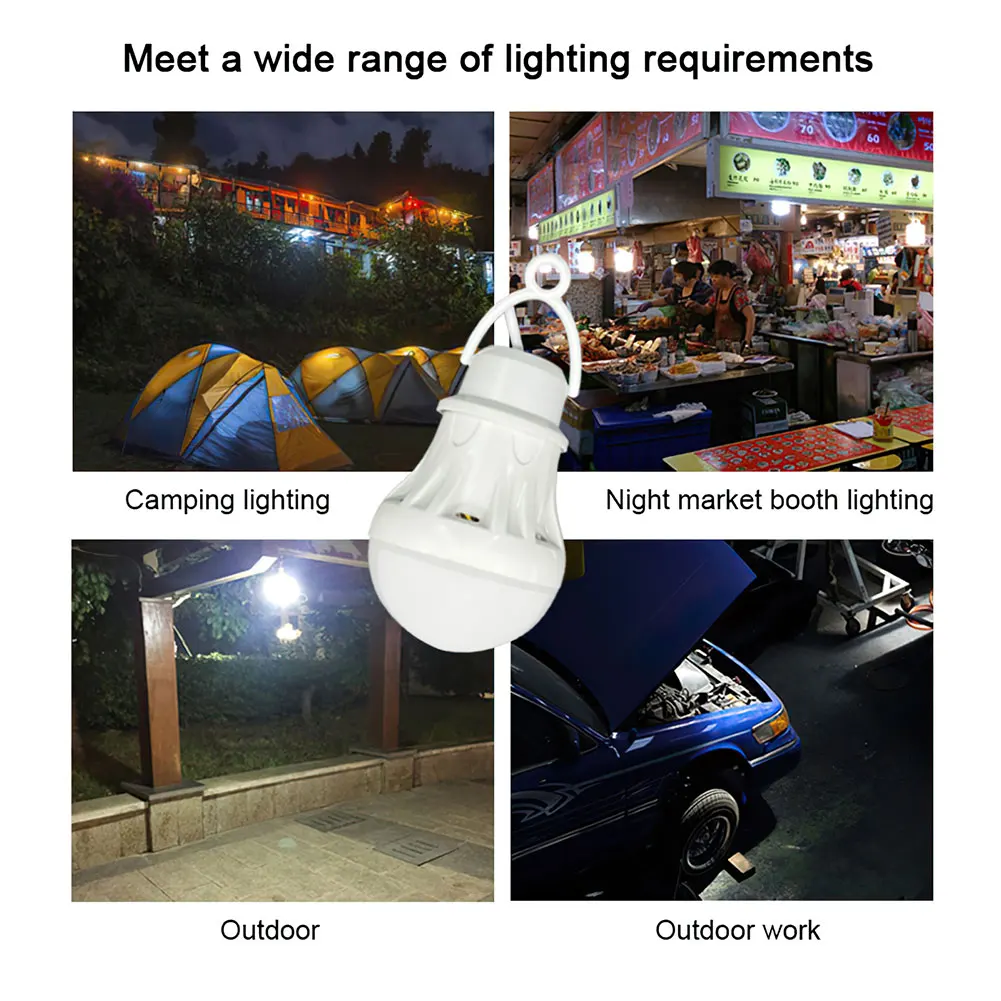 

Mini LED Lantern Portable Camping Lamp Bulb 5V USB Power Book Light Reading Student Study Table Lamp Super Birght For Outdoor