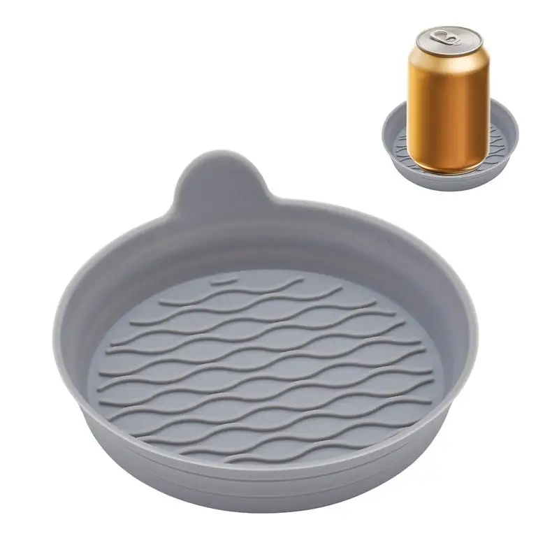 Подставка под стаканы автомобиля нескользящая Водонепроницаемая гибкие