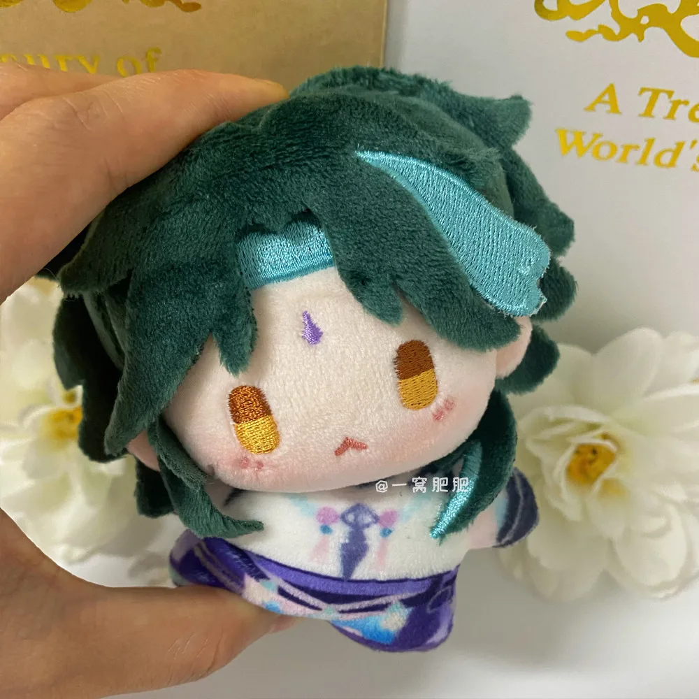 Игра аниме Genshin Impact Xiao милый мини-плюшевый мягкий корпус морской звезды 10 см кулон