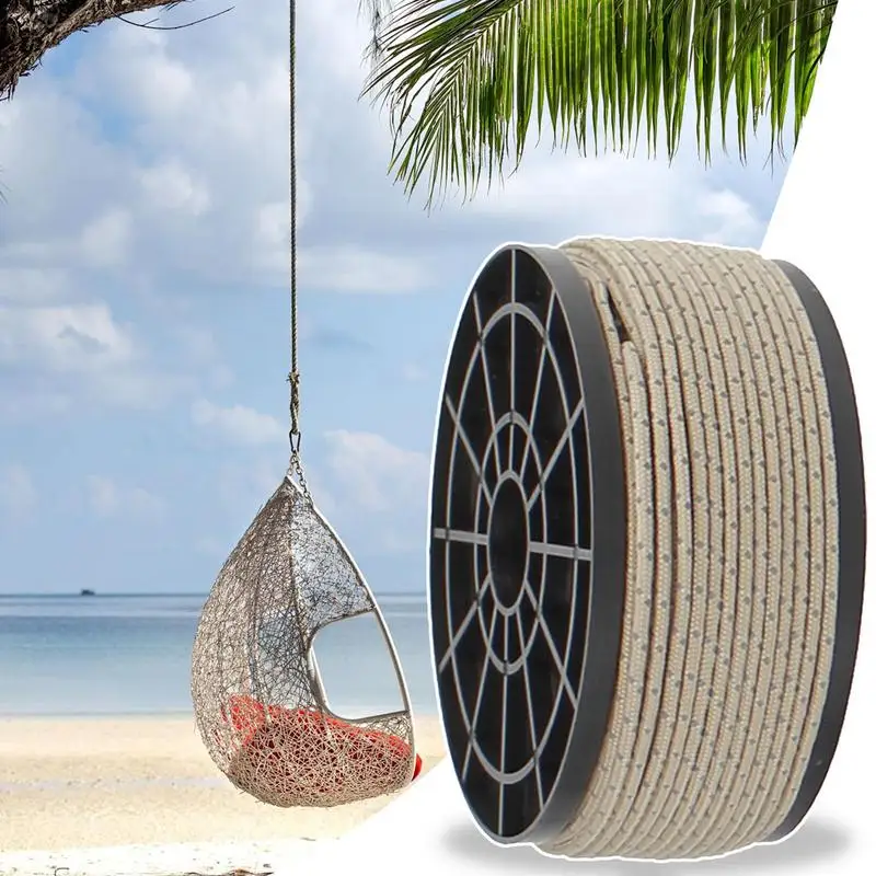 Кемпинговый шнур 164 фута 2 5 мм универсальный светоотражающая веревка для