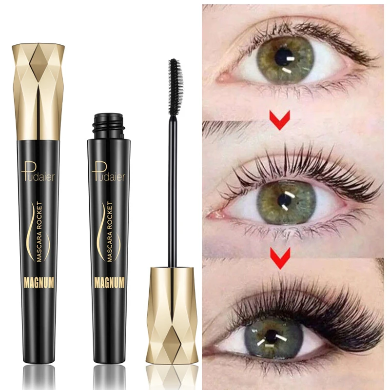 Black Eyelash Extension 3D Mascara Eye Lashes Brush Beauty Makeup Cosmetics Long-wearing Waterproof Lengthening Lash Mascara