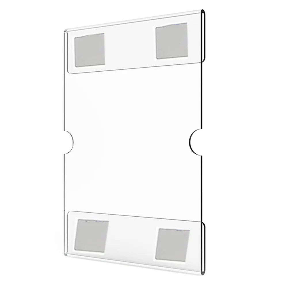 

Sturdy and Durable Construction Clear Acrylic Photo Display Stand Holder Wall Mounted Design Protect Your Cherished Moments