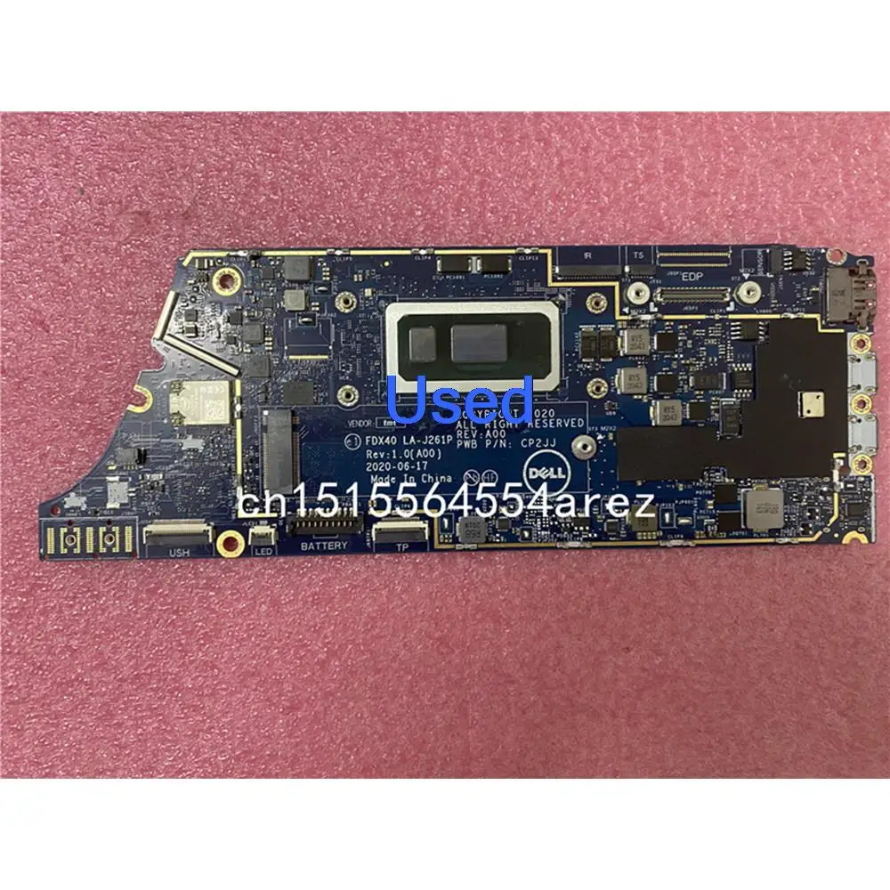 

Used Y9HCW For Dell Latitude 7310 7410 I5-10310U 8G Laptop Motherboard 0Y9HCW LA-J261P