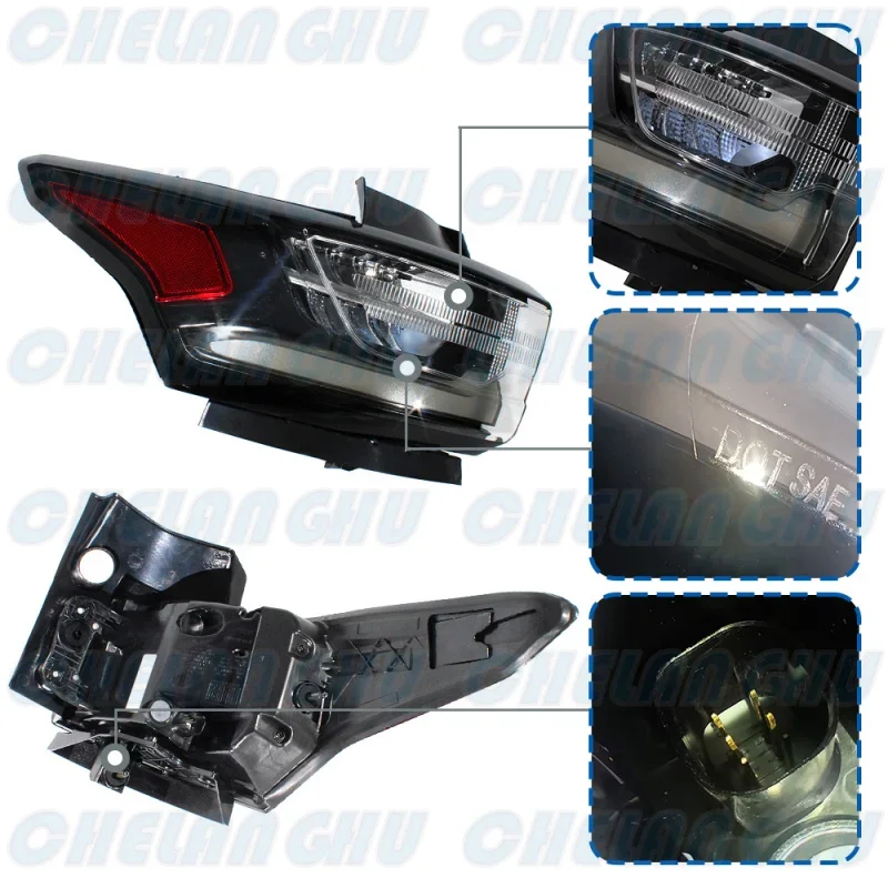 Для Chevrolet Traverse 2018 2019 2020 американская версия светодиодный левый внешний боковой