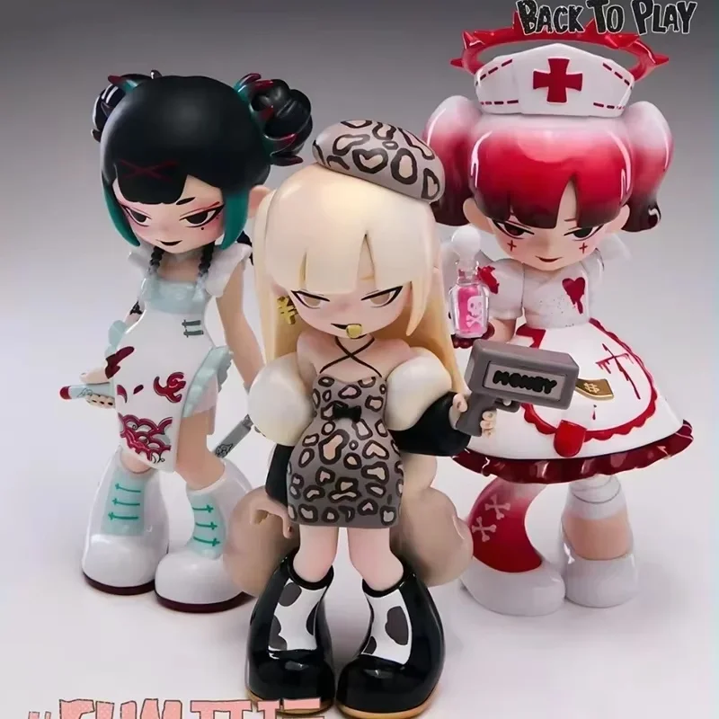 Spot Yandere Girl Remove The Label Series Blind Box Toy Mystery Caixa Misteriosa Surprise Коллекция для девочек Модель