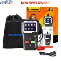 konnwei kw680 obd2 scanner obd 2 car diagnostic auto diagnostic tool russian language car scanner tools diagnostic scannner tool