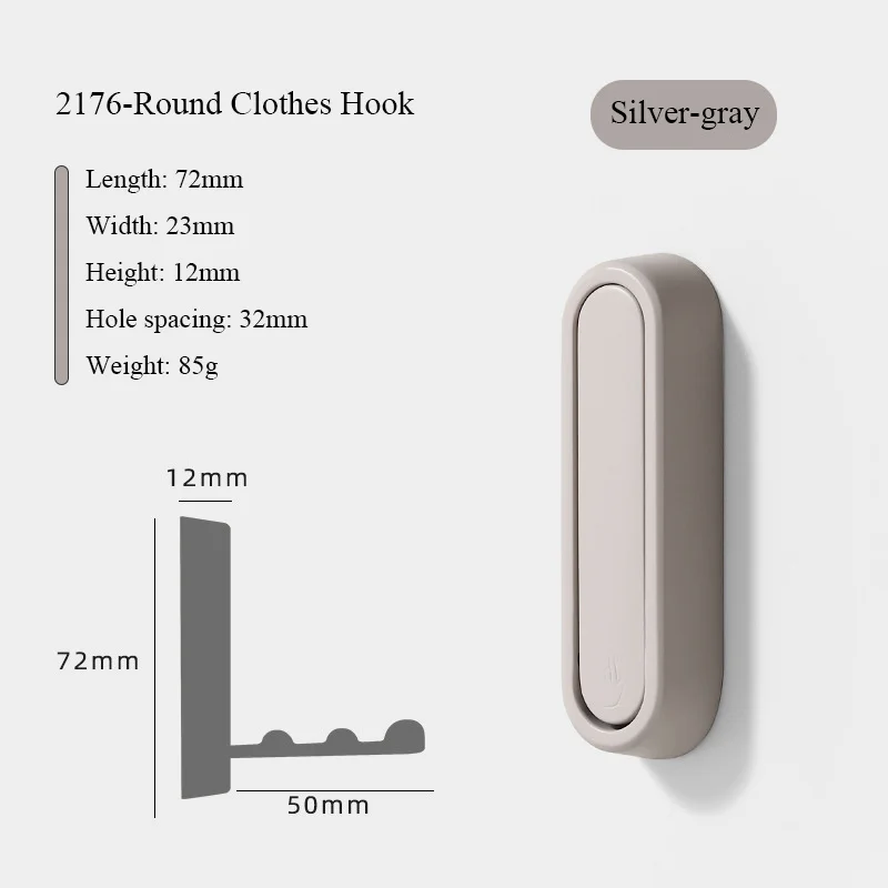 

Складной настенный крючок HACXFBLE, цинковый сплав, золотой