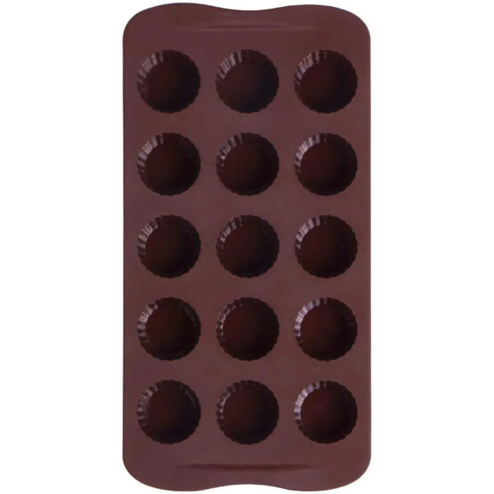 1PC Silicone Mold Candy Chocolate Mould Baking Pan Jello Peanut Butter Cup Pastry Cake Decorating Tool Kitchen Accessories - купить по