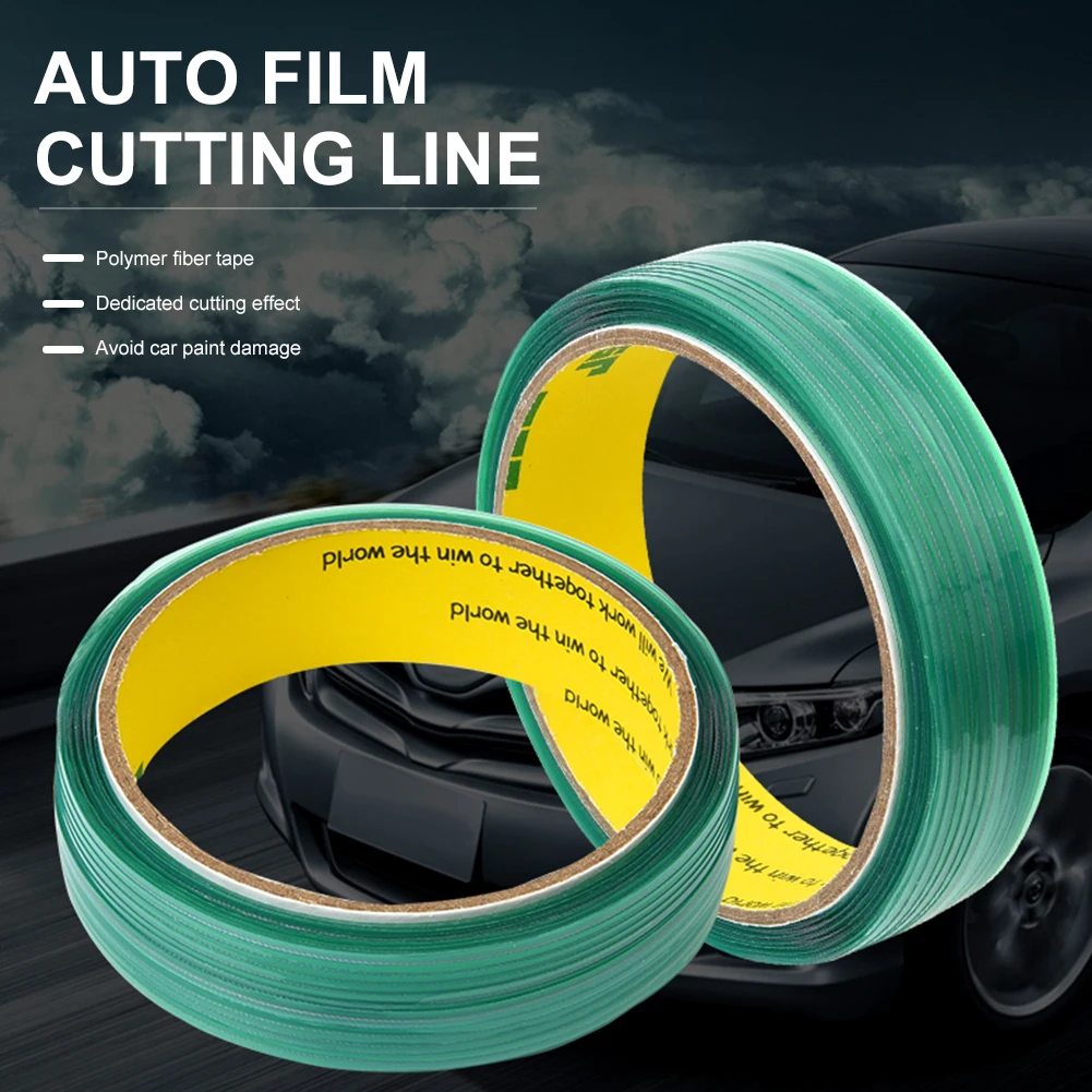 5m/10m/50m Vinyl Wrap Car Stickers Knifeless Tape Design Line Wrap Cutting Tape Adhesive Film Cutting Tool Auto Styling Acccesso