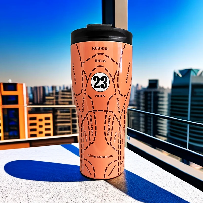 450 мл Изолированная чашка из нержавеющей стали для Porsche аксессуары интерьера