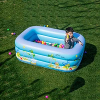 accessories swimming pool toys liner big kids swimming pool water game party baby safety blue piscine enfant games for pool