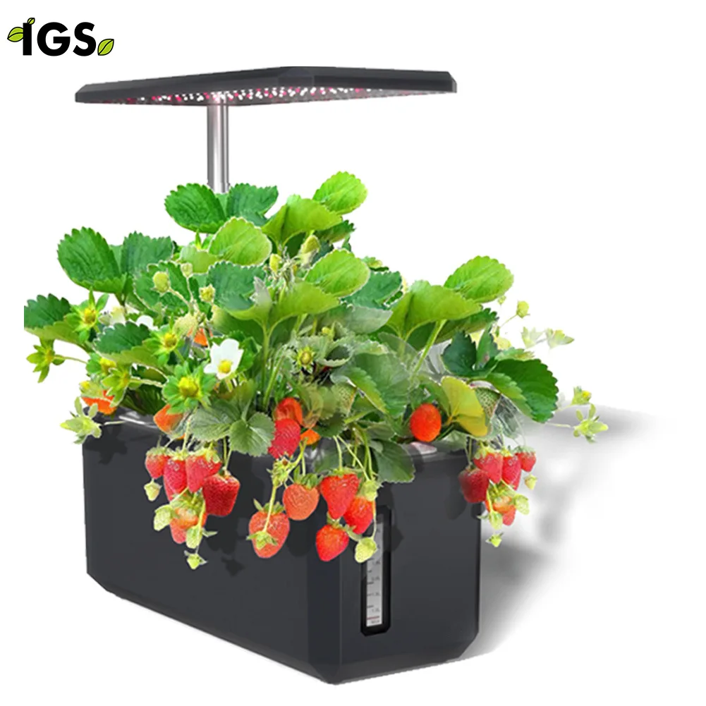 Smart Hydroponic Machine Plant Pot Indoor Lazy Flower Pot Vegetable Planting Machine Led Hydroponic Plant Machine Smart Planter