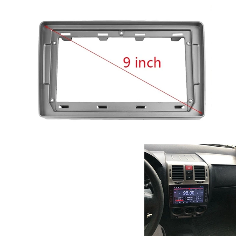 

Car Radio Fascia For Hyundai GETZ 2004-2006 DVD Stereo Frame Plate Adapter Mounting Dash Installation Bezel Trim Kit