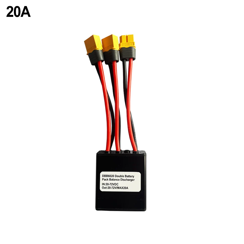 

E-bike Dual Battery Discharge Converter Switcher Module Increase Battery Capacity 20A/30A/40A Dual Battery Pack Switch Balancer