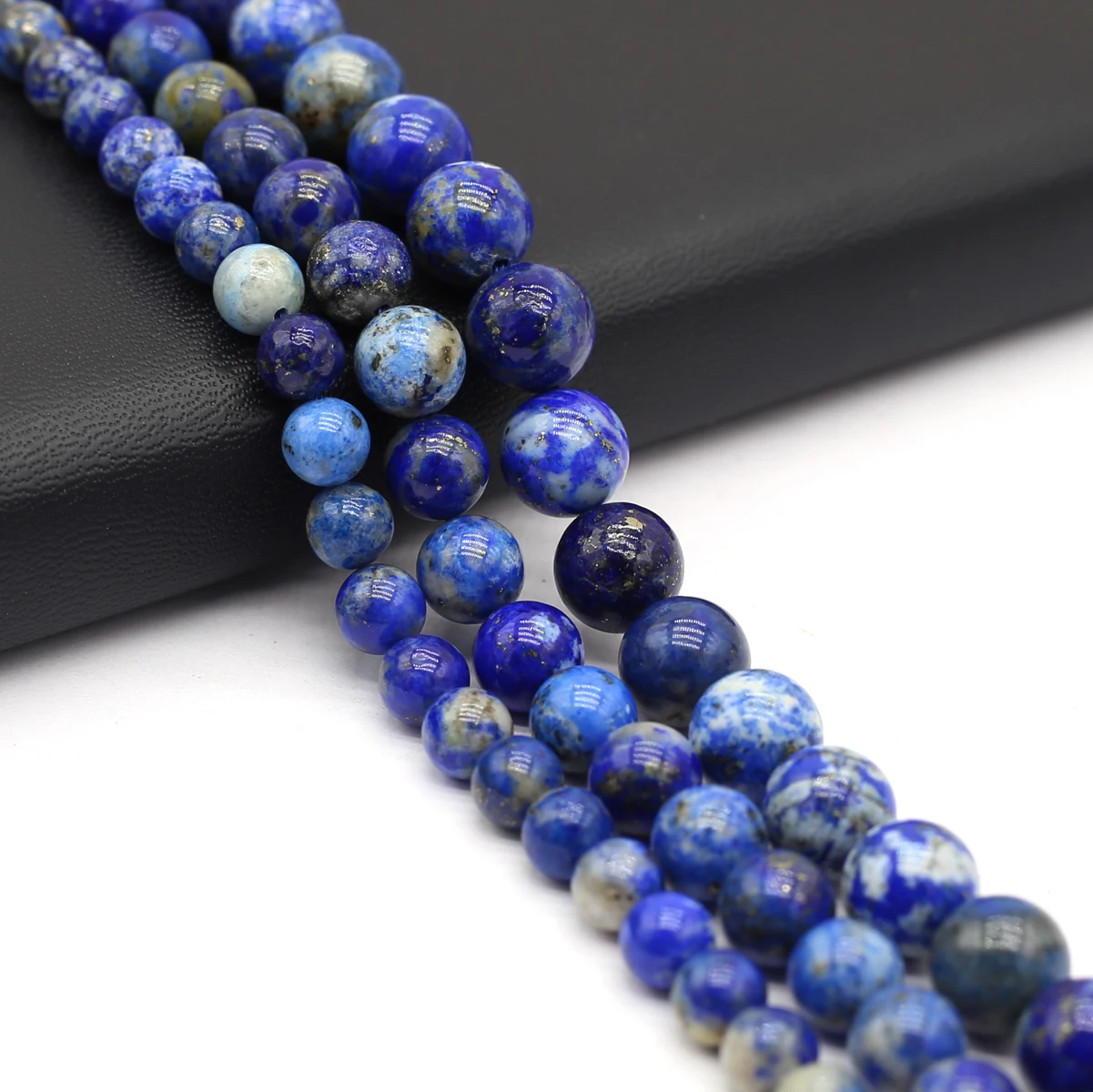 Купи Natural Stone Lapis Lazuli Gemstone Loose Isolation Beads for Jewelry Making Diy Glamour Bracelet Necklace Gifts Accessories за 272 рублей в магазине AliExpress