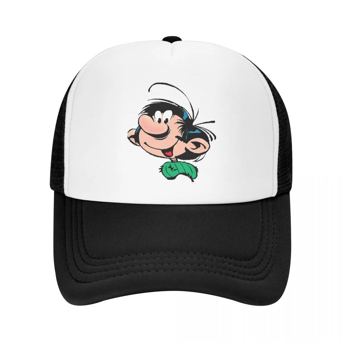 

Gaston Lagaffe Comics Trucker Hats Gomer Goof Mesh Net Baseball Cap Snapback Hip Hop Sadjustable Peaked Hat For Men Women