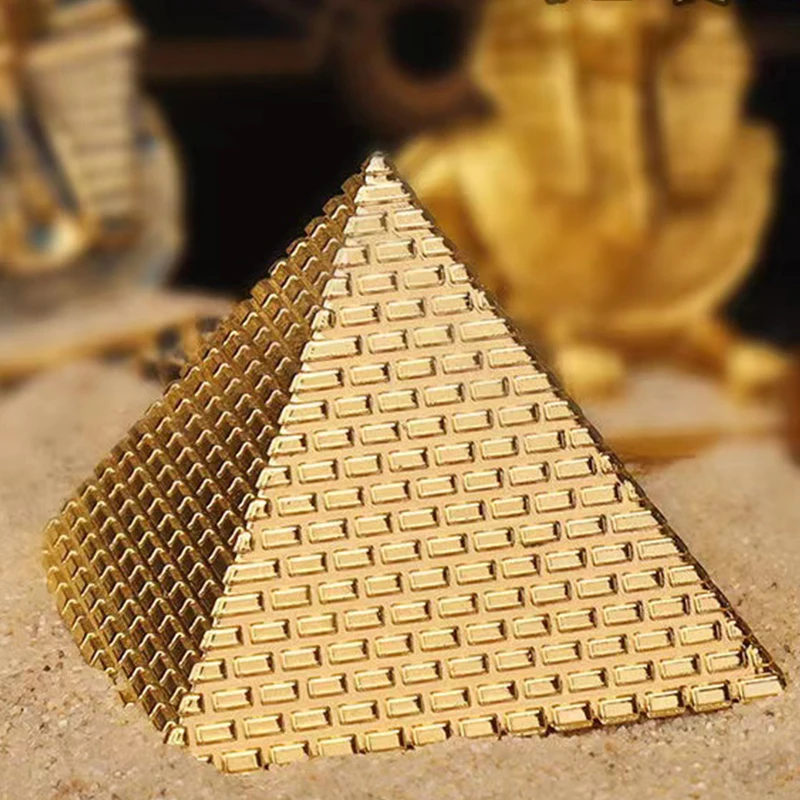 Funny Pyramids Egyptian Fidget Spinner EDC Adult Metal Fidget Toys ADHD Hand Spinner Autism Sensory Toys Xtmas Gift Adults Kids enlarge
