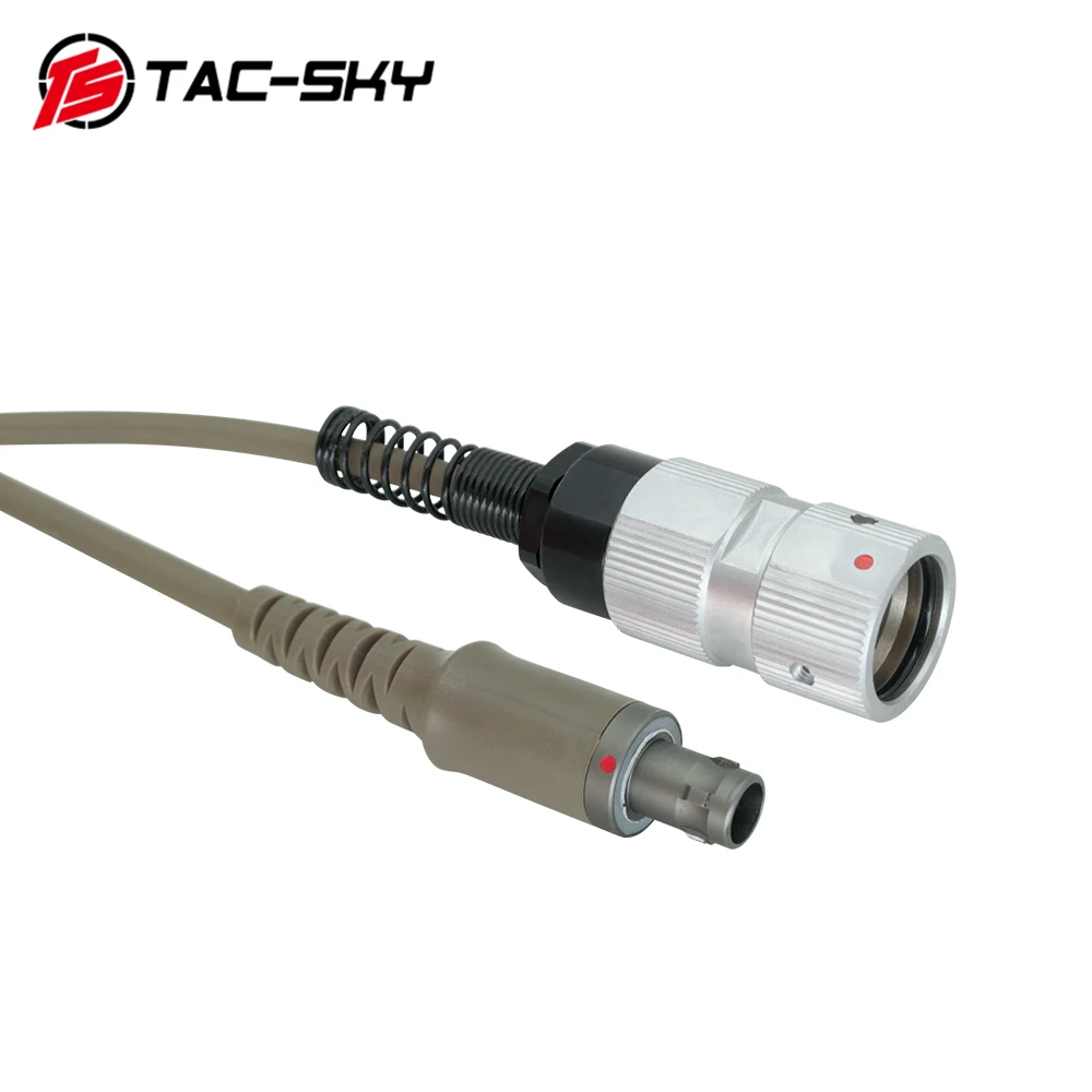 TS TAC-SKY Compatible With Link Cable V60 Plug to 6 Pin Plug Adapter Invisio v60