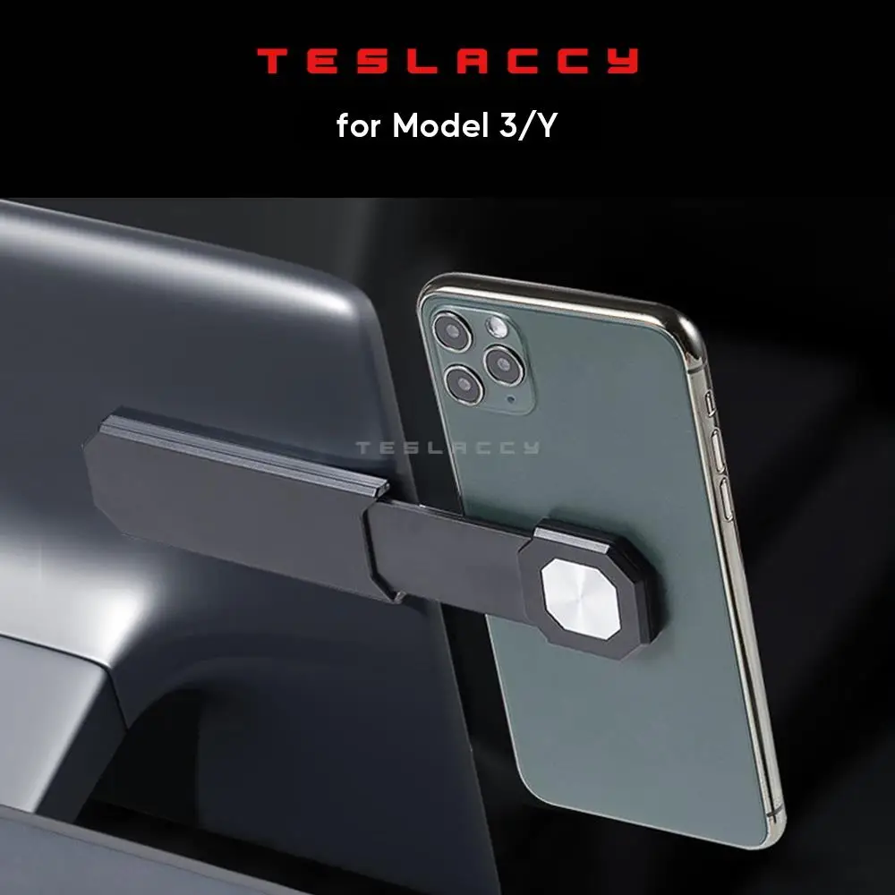Автомобильный держатель для сотового телефона Tesla Model S X 3 Y регулируемый
