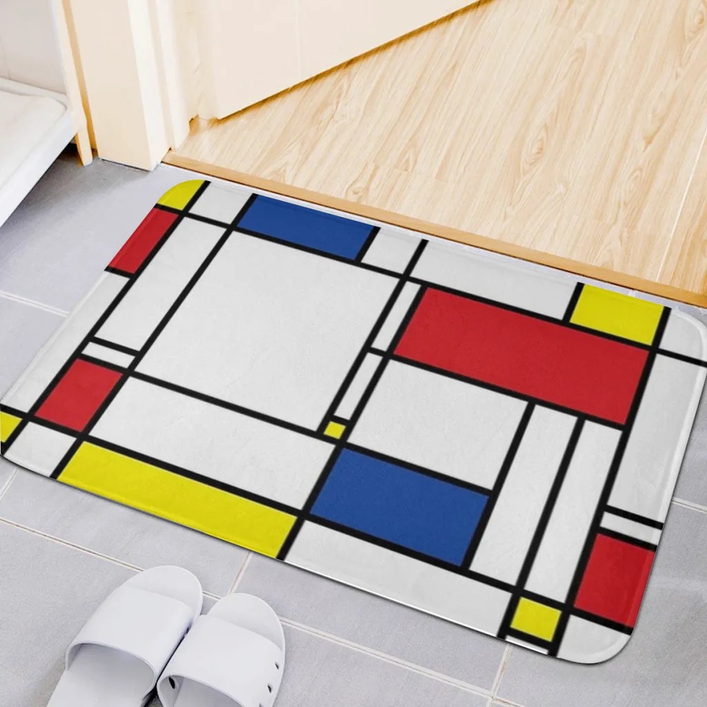 Mondrian минималистский стиль Современное искусство©Фэтфатин ковер для гостиной