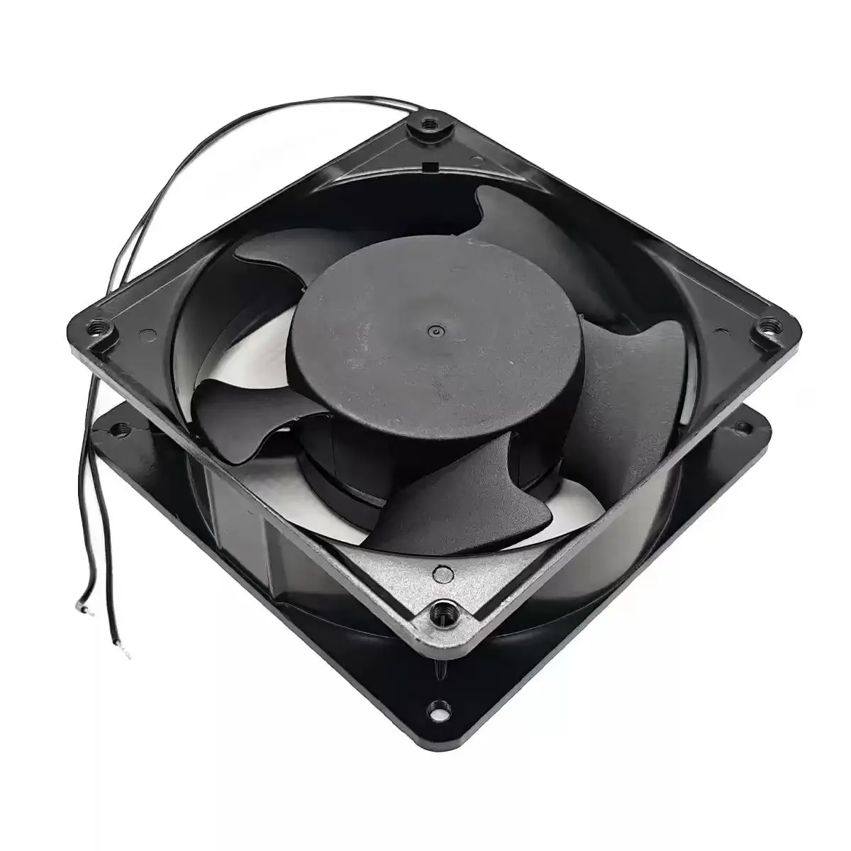Фото Вентилятор охлаждения для промышленных шкафов Sunflow FM12038A2HBL, 220-240В, 12038, 120мм, 12см, с алюминиевой рамой и двойным шарикоподшипником №4