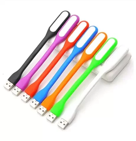 

Power Bank Computer Notebook Laptop Dropshipping USB LED Book Light Flexible Foldable LED USB Reading Lamp 5V Nightlight